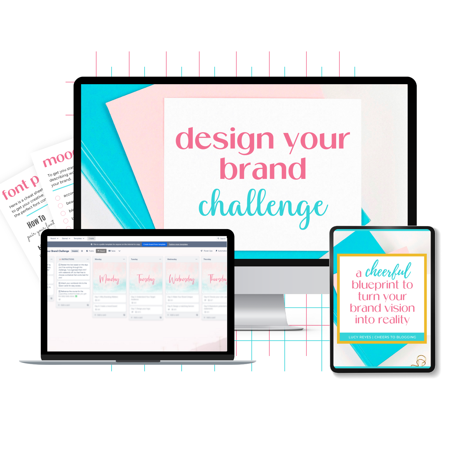 Design Your Brand Challenge – Cheerful Productivity Shop