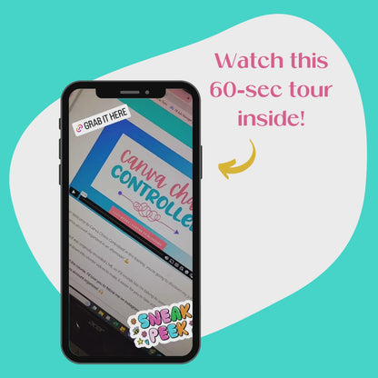 Watch this 60-sec tour inside the Canva Chaos Controlled course dashboard to help get your Canva organized.